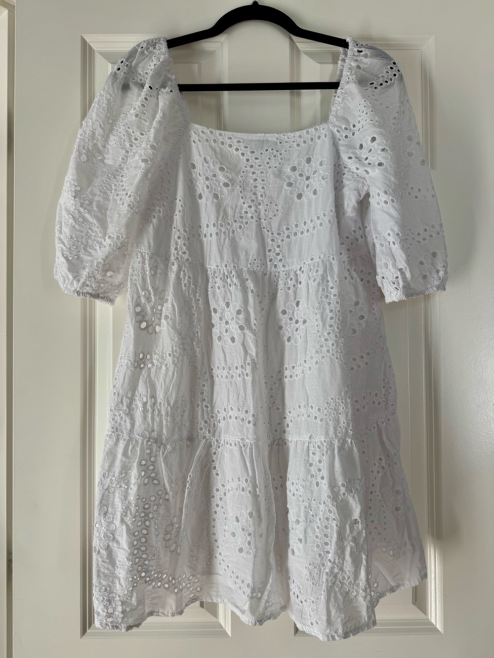 Sanctuary White Eyelet Dress